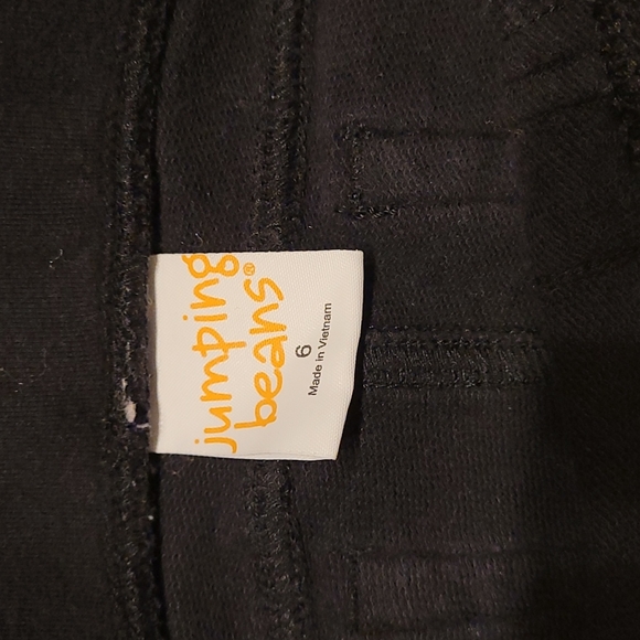 Jumping beans bundle size 6. T-shirt, long sleeve button up, black pants - Picture 9 of 10